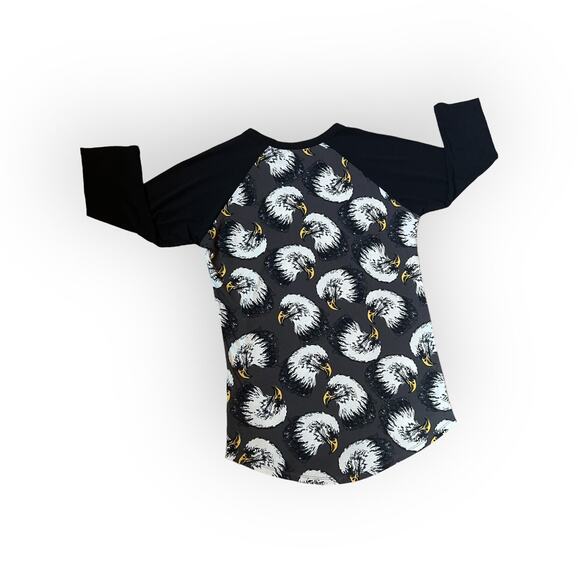 Women’s NWT Eagle Print Raglan Tee - Picture 7 of 7